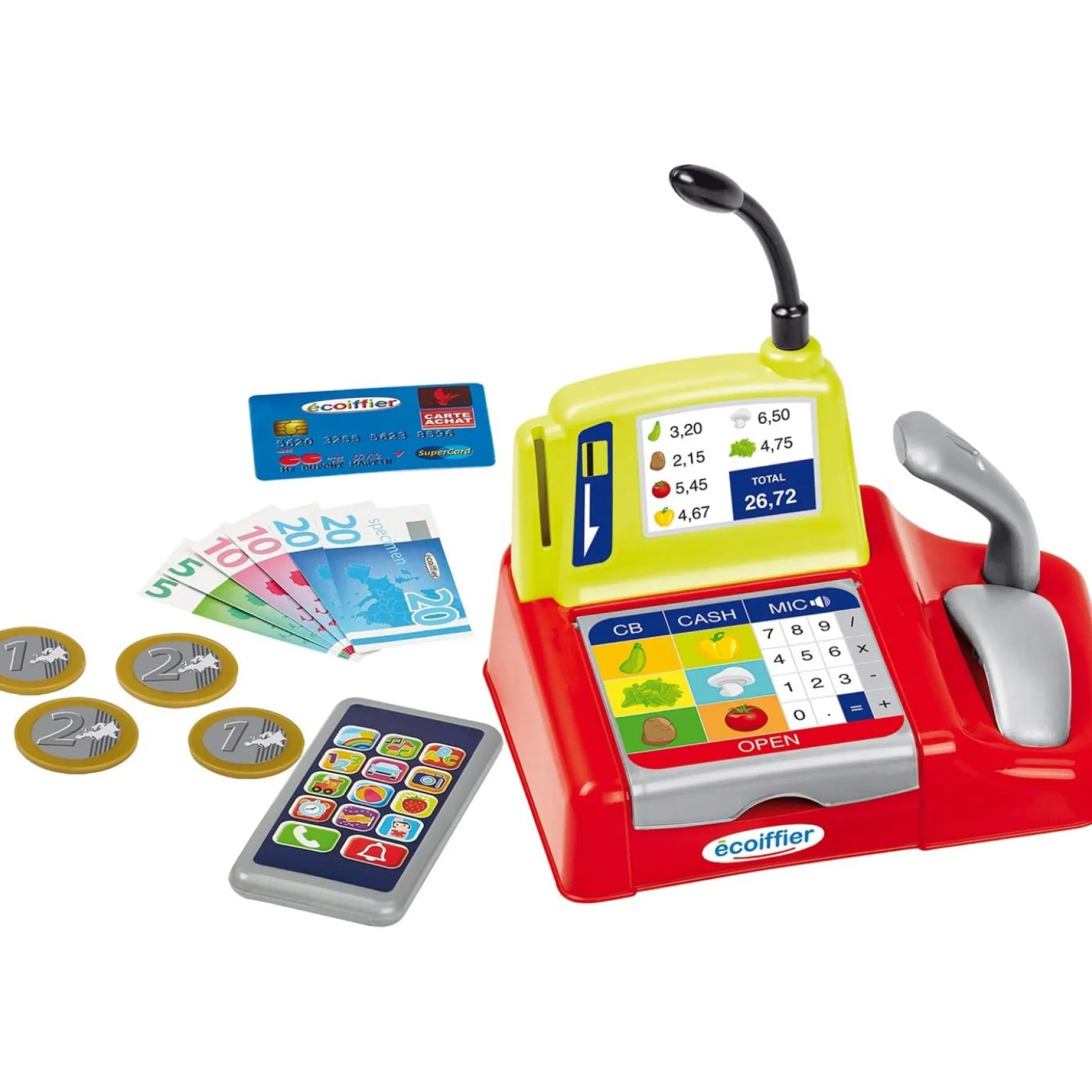 100% Chef kassa met scanner en smartphone