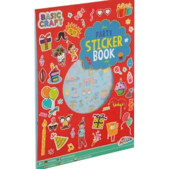 A4 Stickerboek 8 vellen 3 assorti