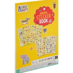 A4 Stickerboek 8 vellen 3 assorti