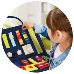 Activiteiten Bord Strikken En Knopen Stofsluitingen