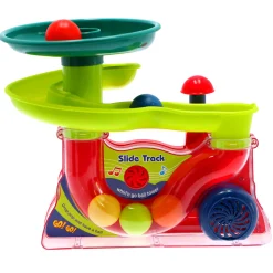 Afschiet ballenbaan auto