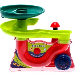 Afschiet ballenbaan auto