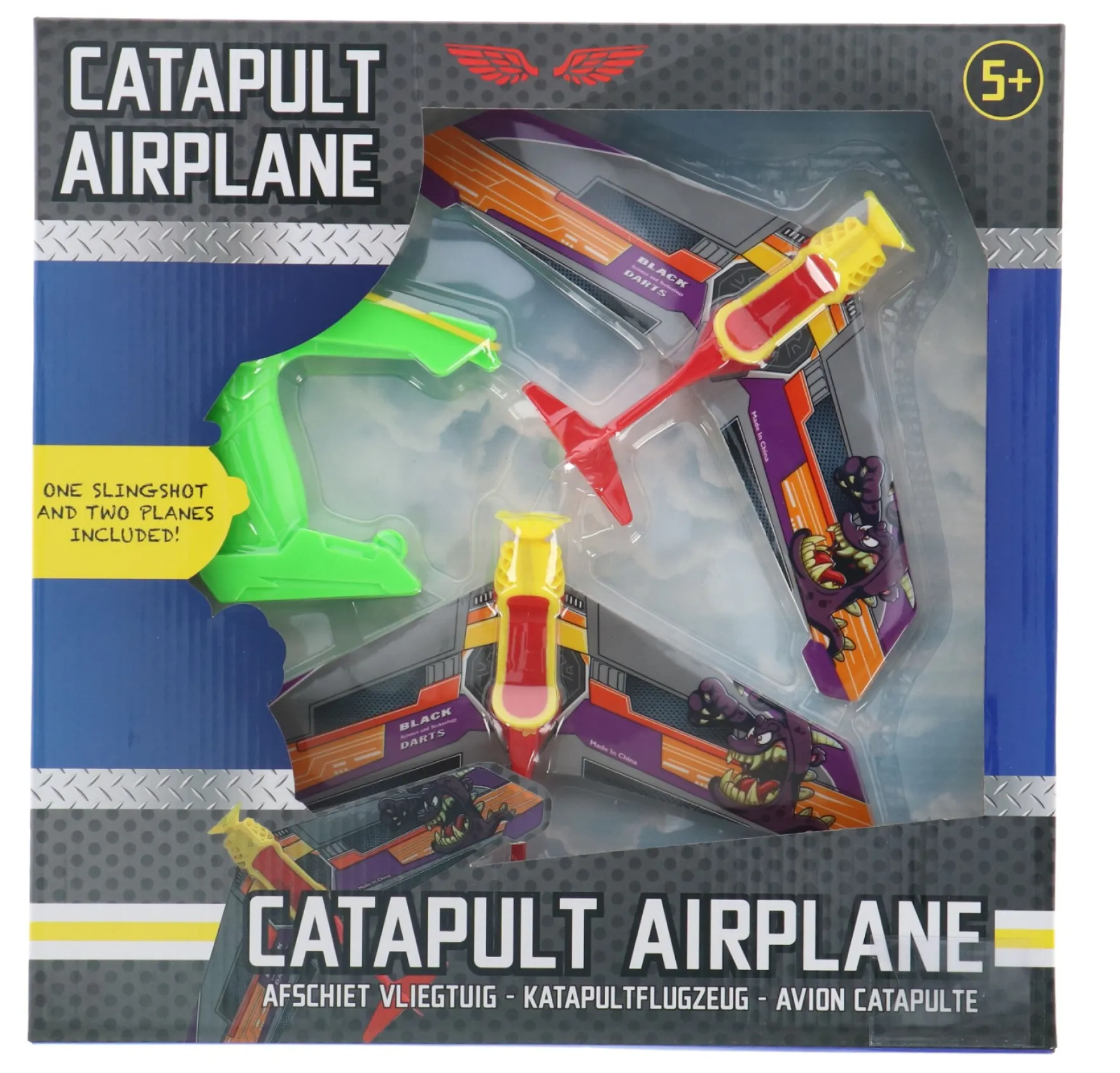 Afschiet Vliegtuig 2 Stuks