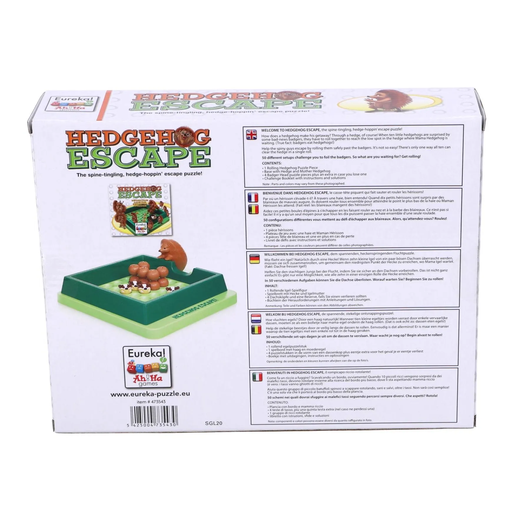 Ah!Ha Hedgehog Escape - Denkspel