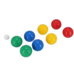 Alert Outdoor Jeu De Boules Set Kunststof 8 Ballen