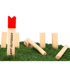 Alert Outdoor Kubb Werpset Basic King 30 Cm