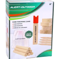 Alert Outdoor Kubb Werpset Basic King 30 Cm