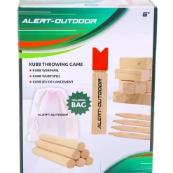 Alert Outdoor Kubb Werpset Basic King 30 Cm