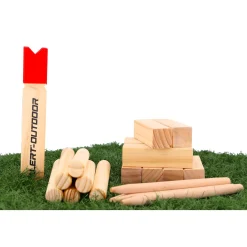 Alert Outdoor Kubb Werpset Basic King 30 Cm