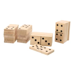 Alert Outdoor Spel Domino XL Hout 7,5 x 15 cm  7,5x15cm