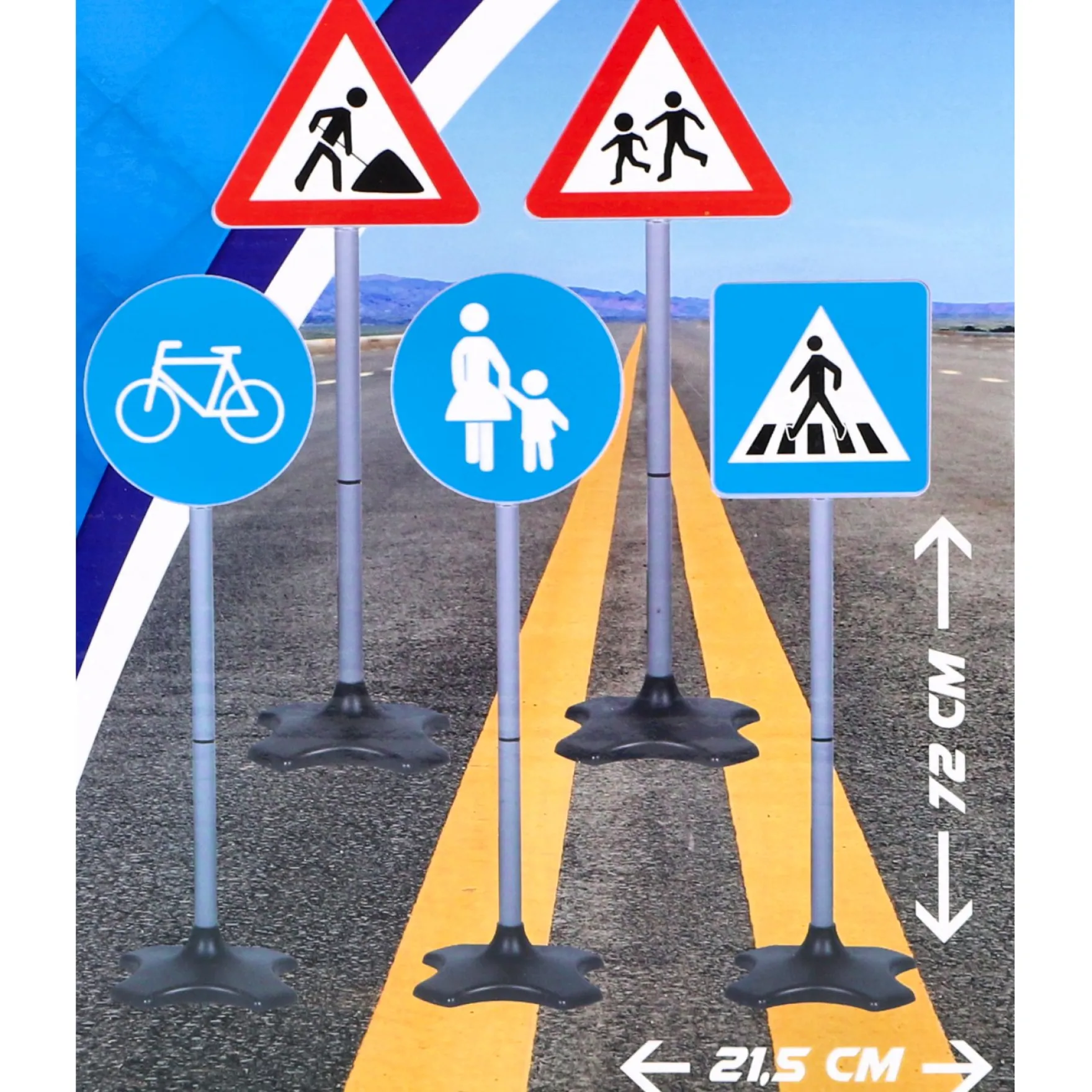 Alert Outdoor Verkeersbord (1 stuk) Assorti