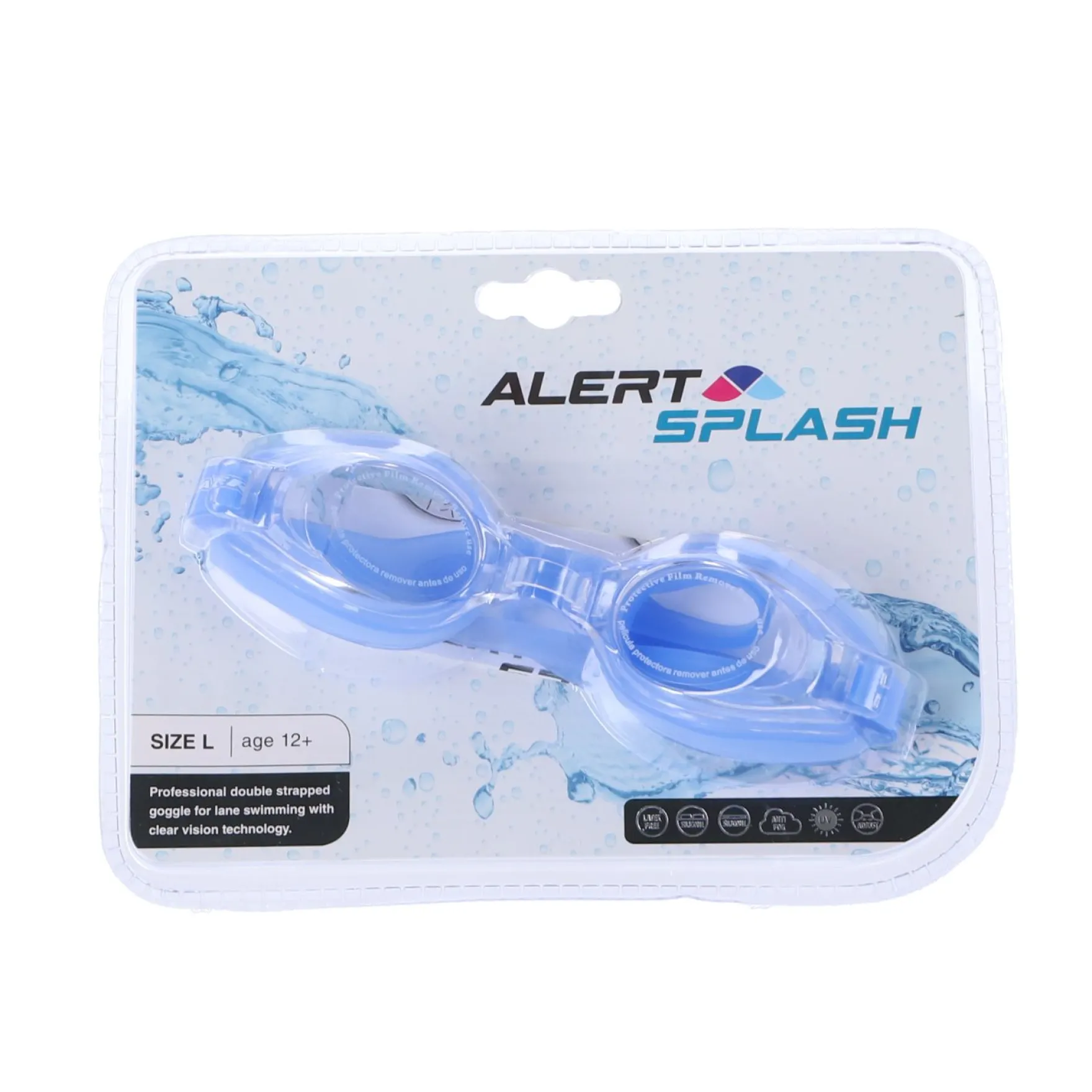 Alert Splash zwembril Maat L 2 assorti
