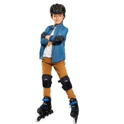 Alert Sport Skate Beschermset Kinderen 3 Delig (Maat S) Zwart