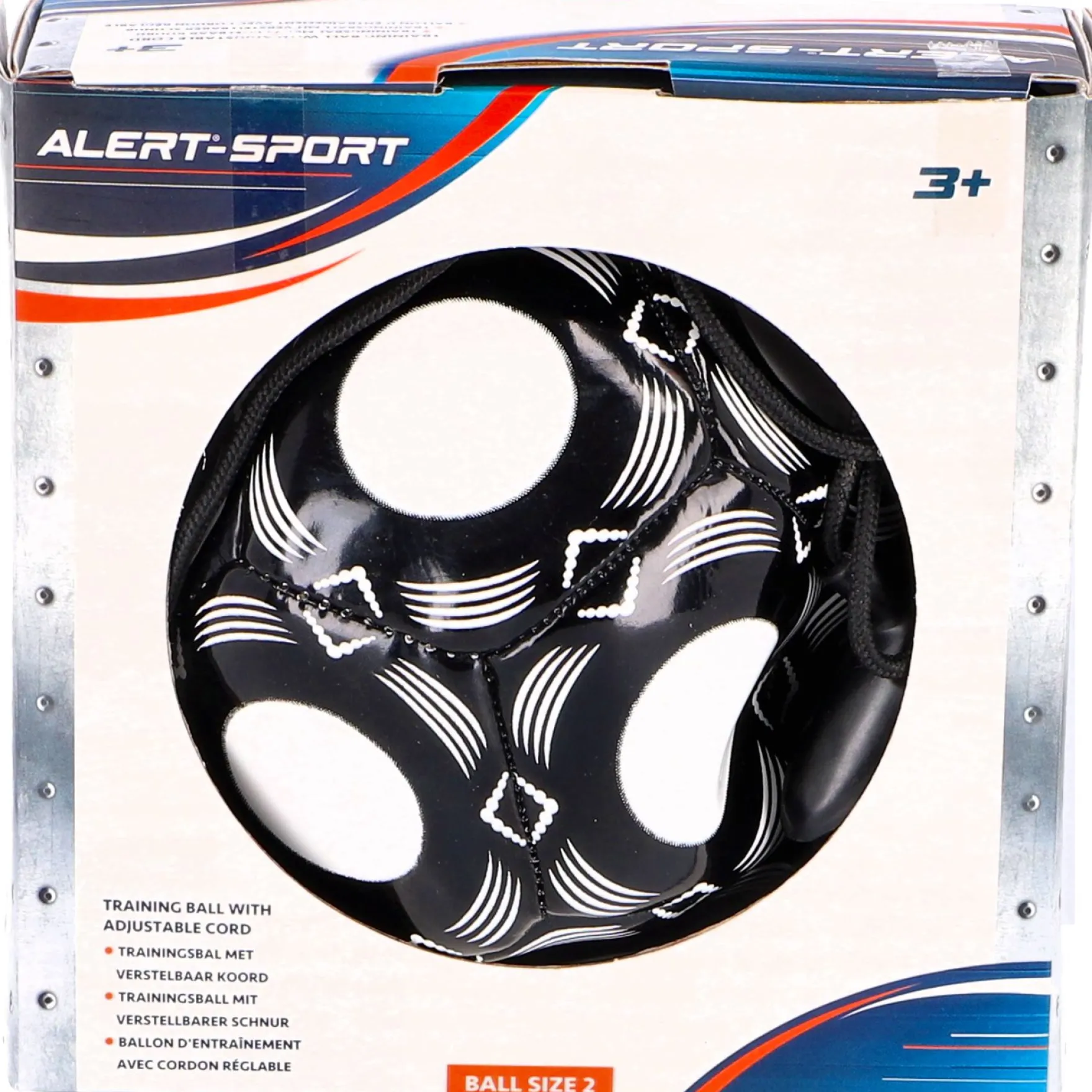 Alert Sport Trainingsbal Met Verstelbaar Koord 3 Assorti
