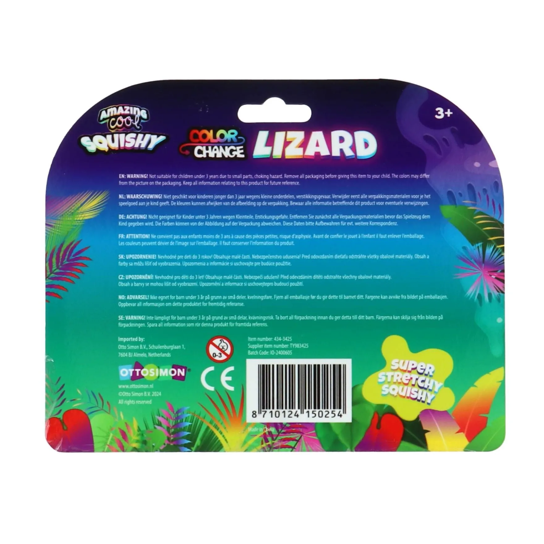 Amazing Cool hagedis color change