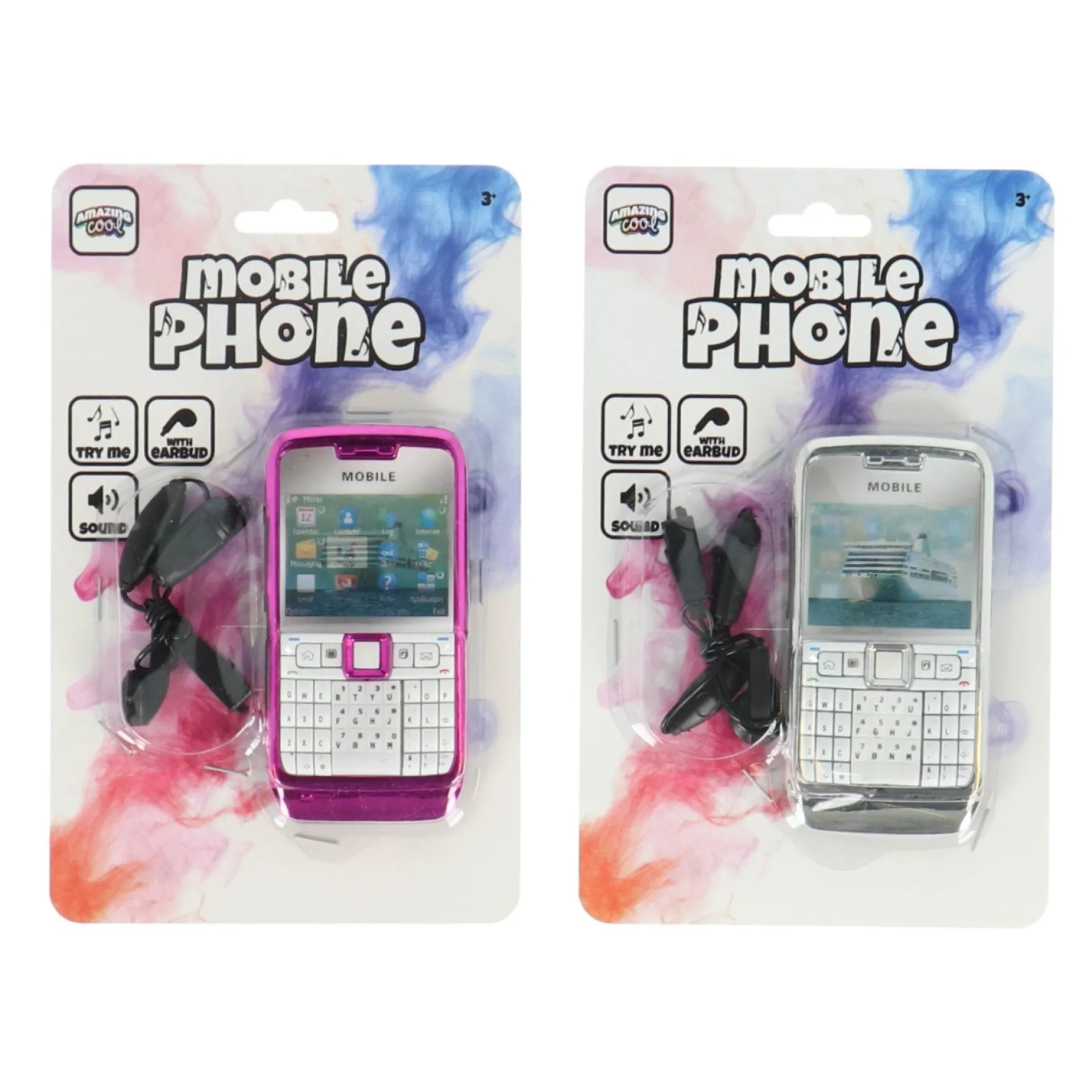 Amazing Cool Mobiele Telefoon Met Oordopjes Assorti