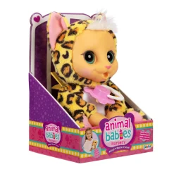 Animal Babies luipaard 27 cm