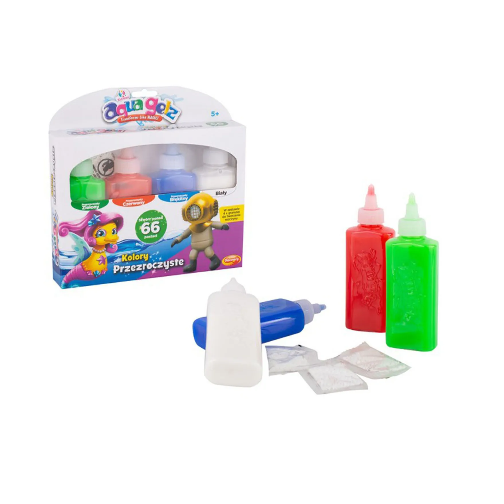 Aqua Gelz Translucent Color Refill