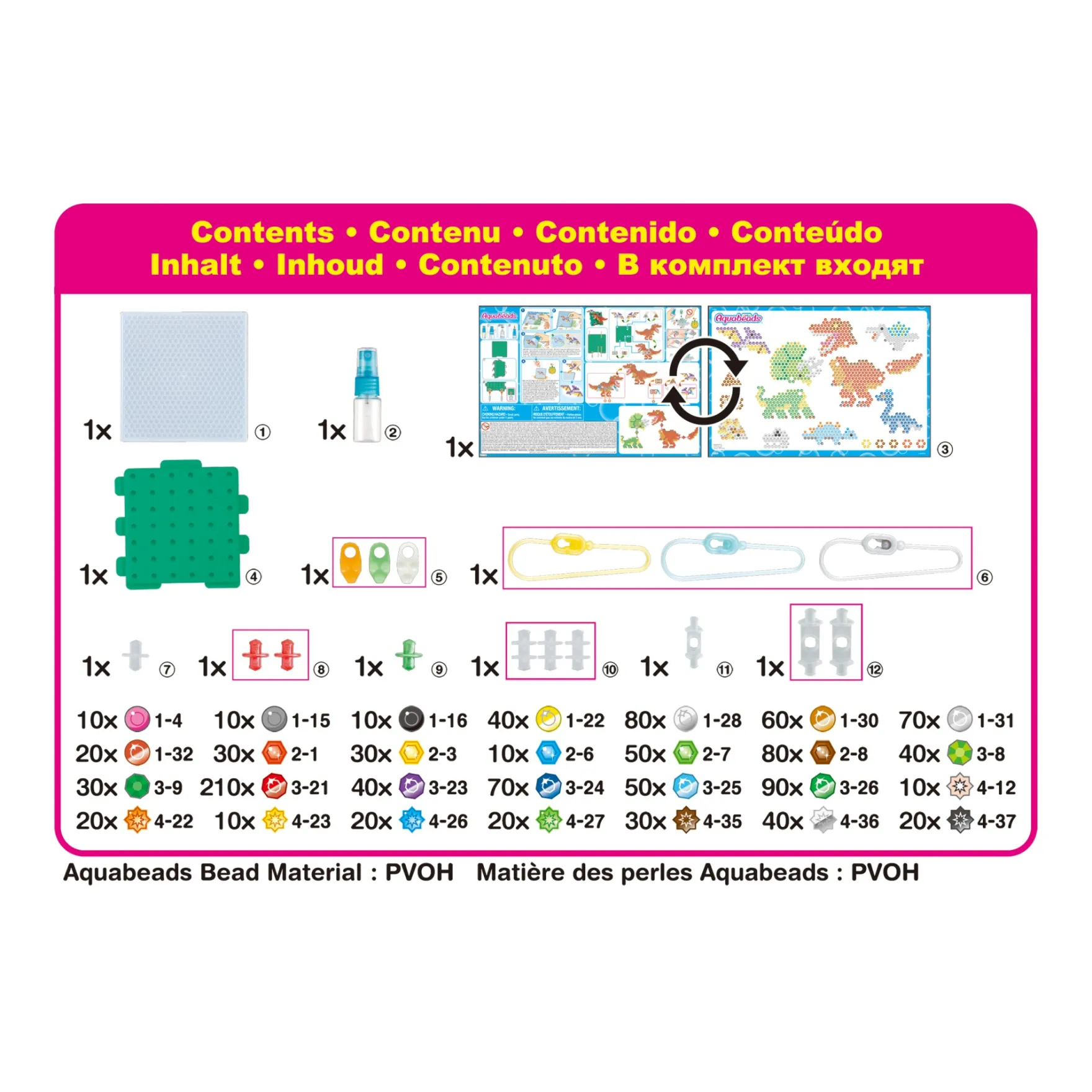 Aquabeads 31994 Dinosaurus Wereld
