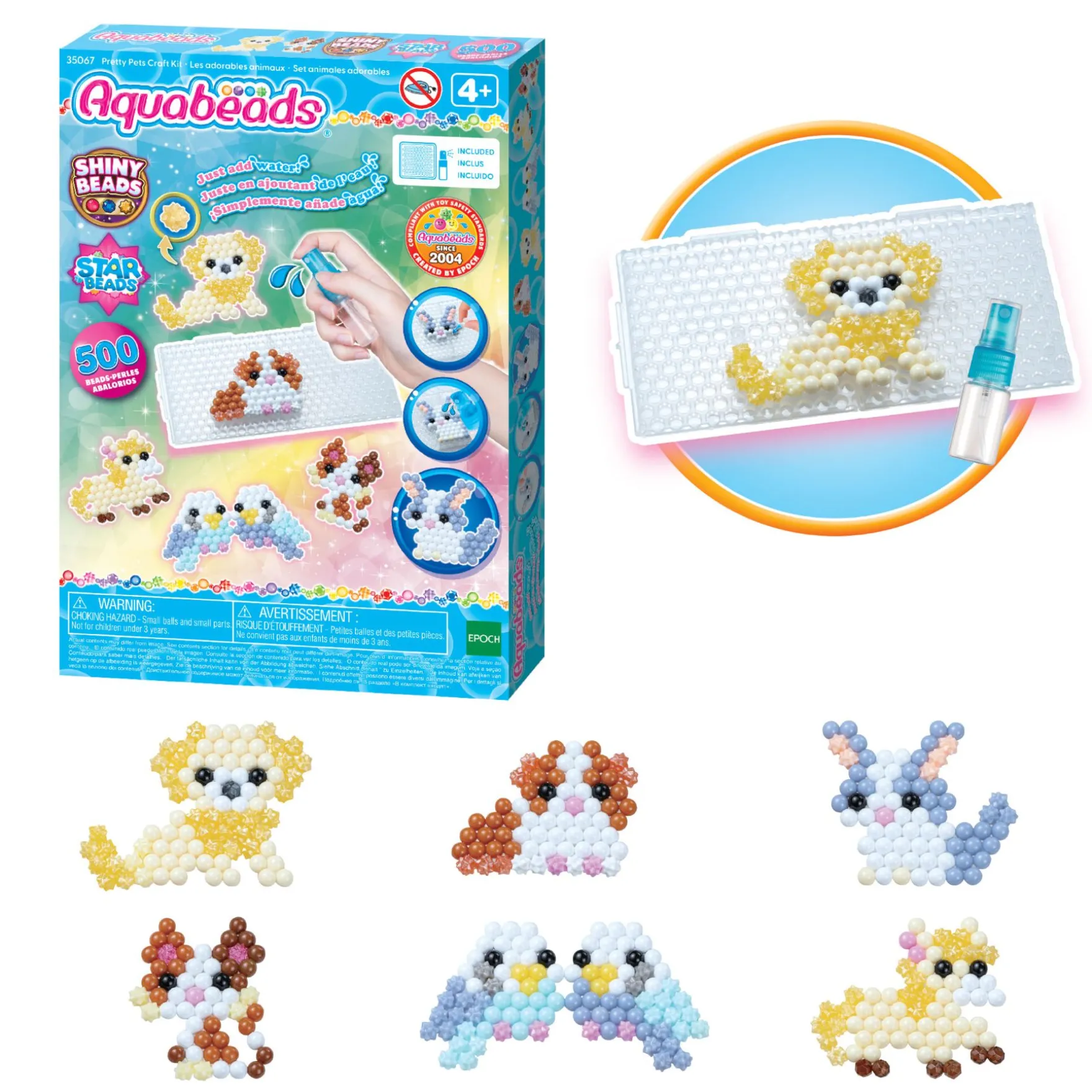 Aquabeads 35067 Knutsel huisdierenset