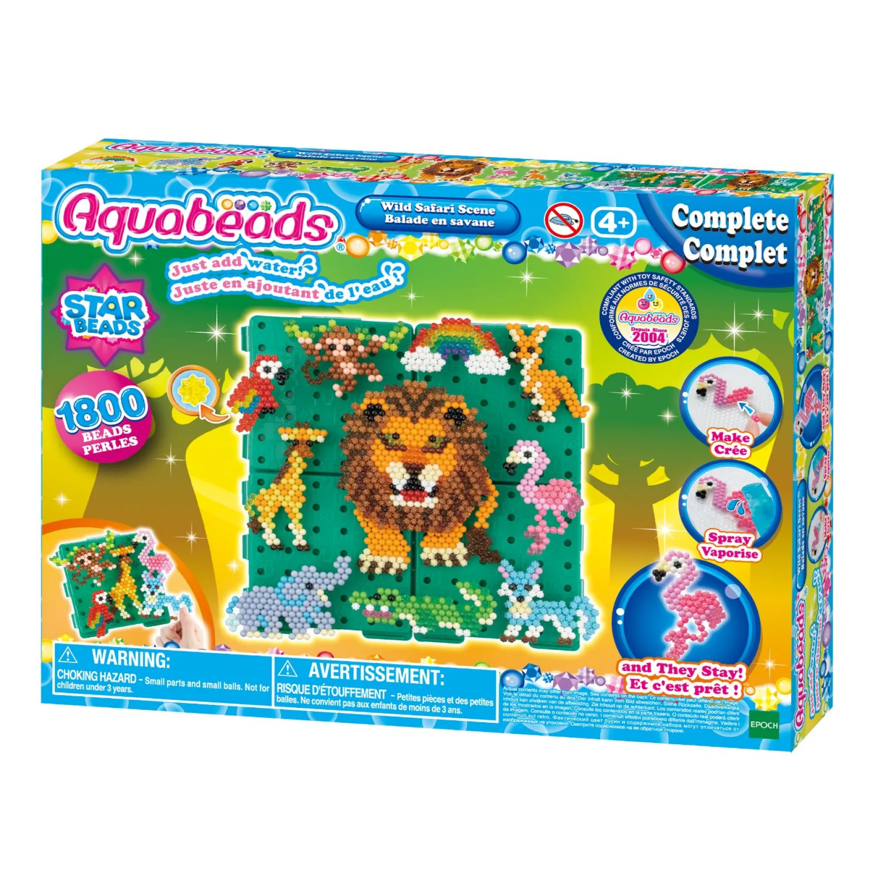 Aquabeads 31968 Wild Safari Scene