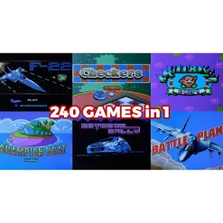 Arcade 240 in 1 mini game retro rood