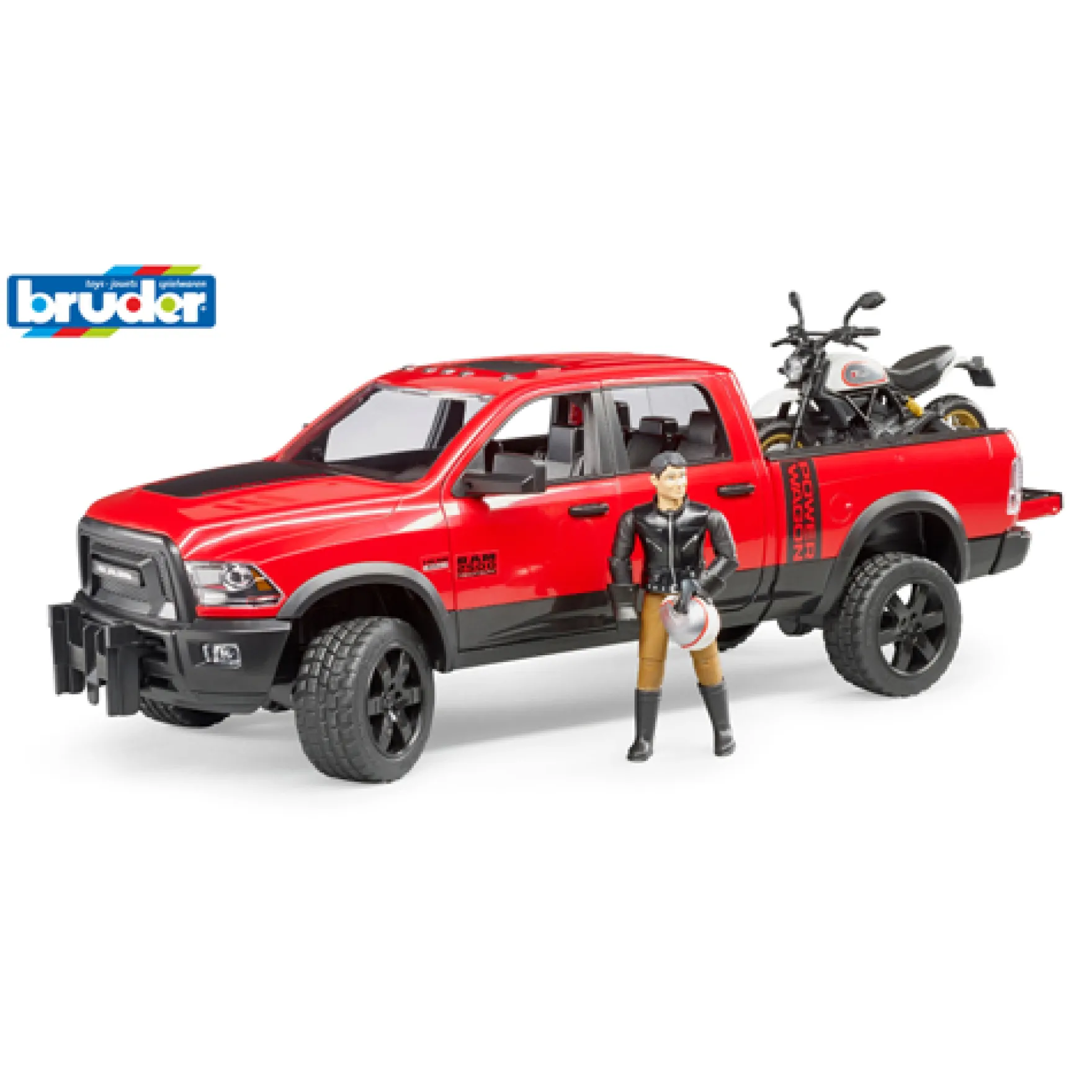 Auto Bruder Dodge RAM Met Motor