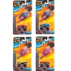 Auto Die Cast Met Launcher Assorti