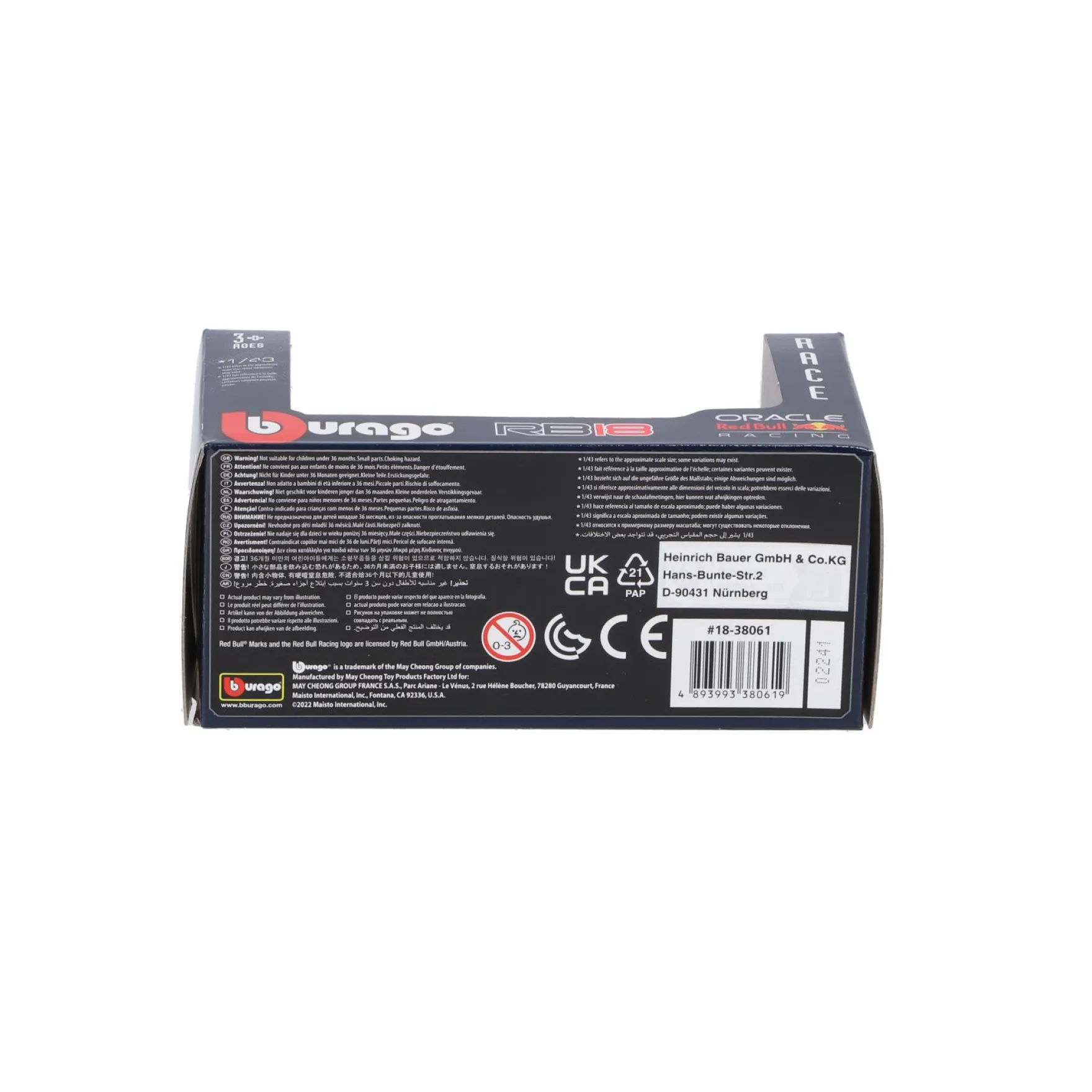 Auto Verstappen 1:43 Rb18