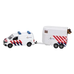 Auto Volkswagen transporter politie en aanhanger  NL