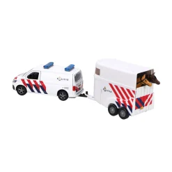 Auto Volkswagen transporter politie en aanhanger  NL