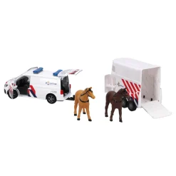 Auto Volkswagen transporter politie en aanhanger  NL