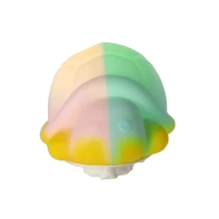 Auto/Schildpad springend met licht en geluid funny foam