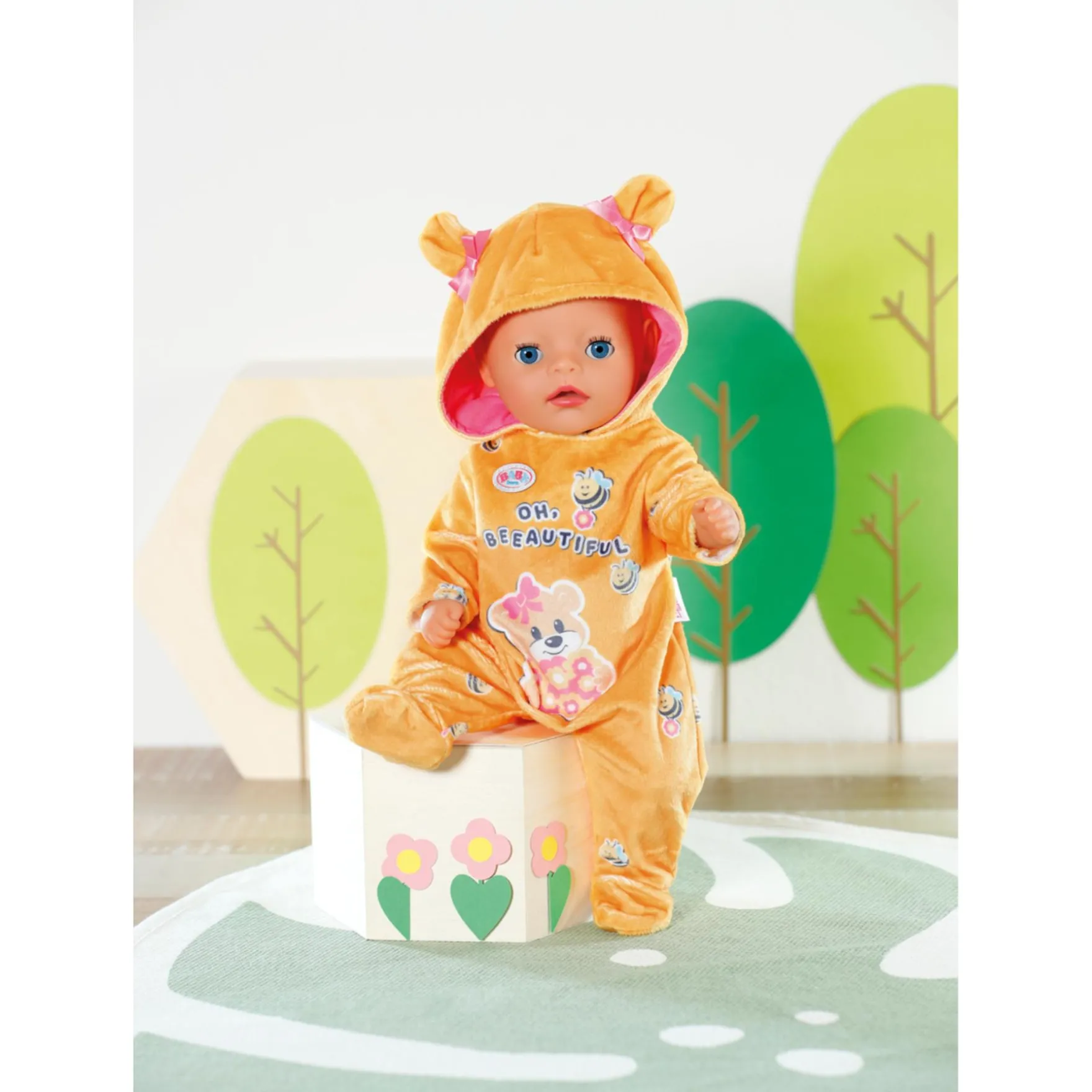 Baby Born Bear Onesie 36Cm