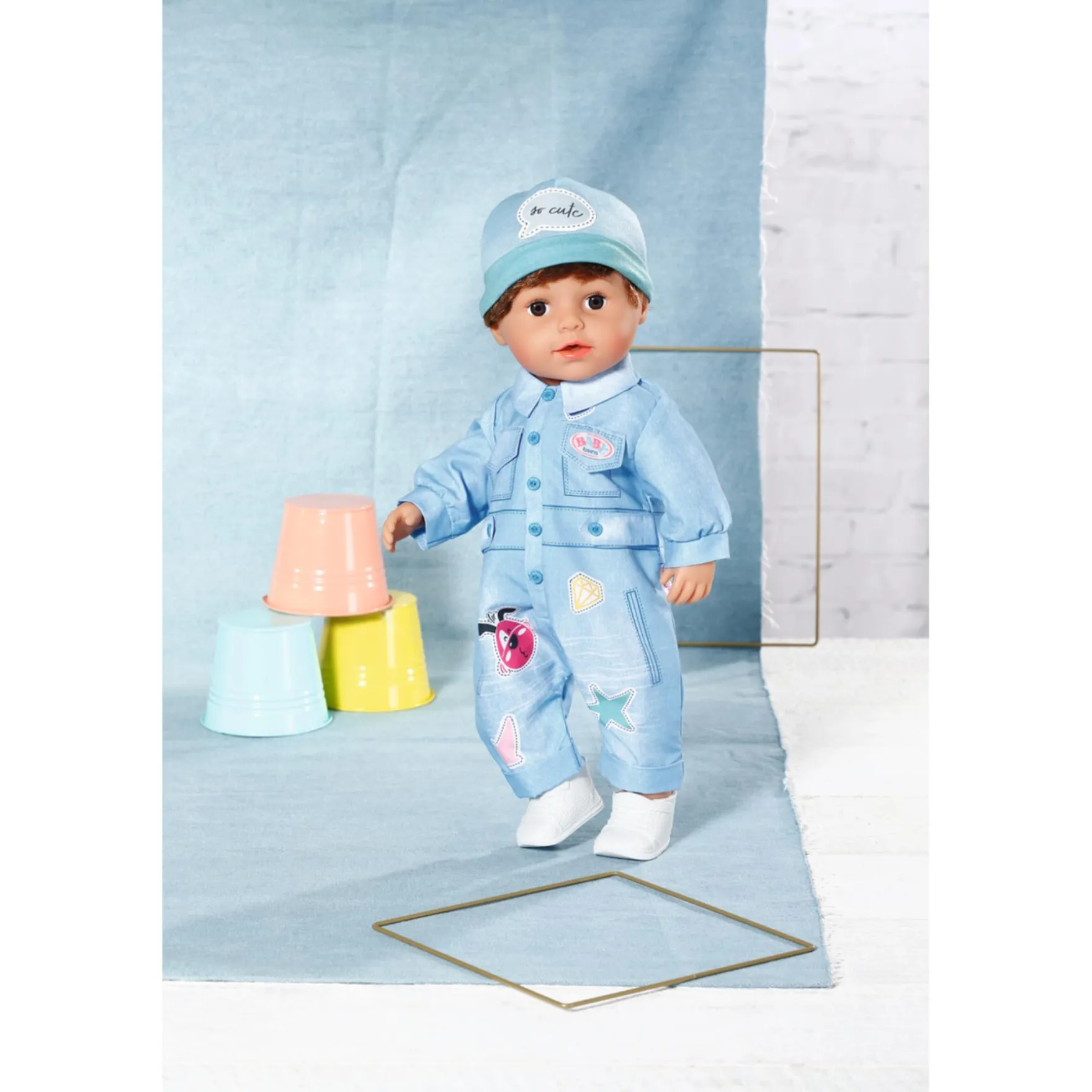 BABY born Deluxe Jean Overall 43cm