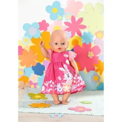 Baby born dress flowers 43 cm