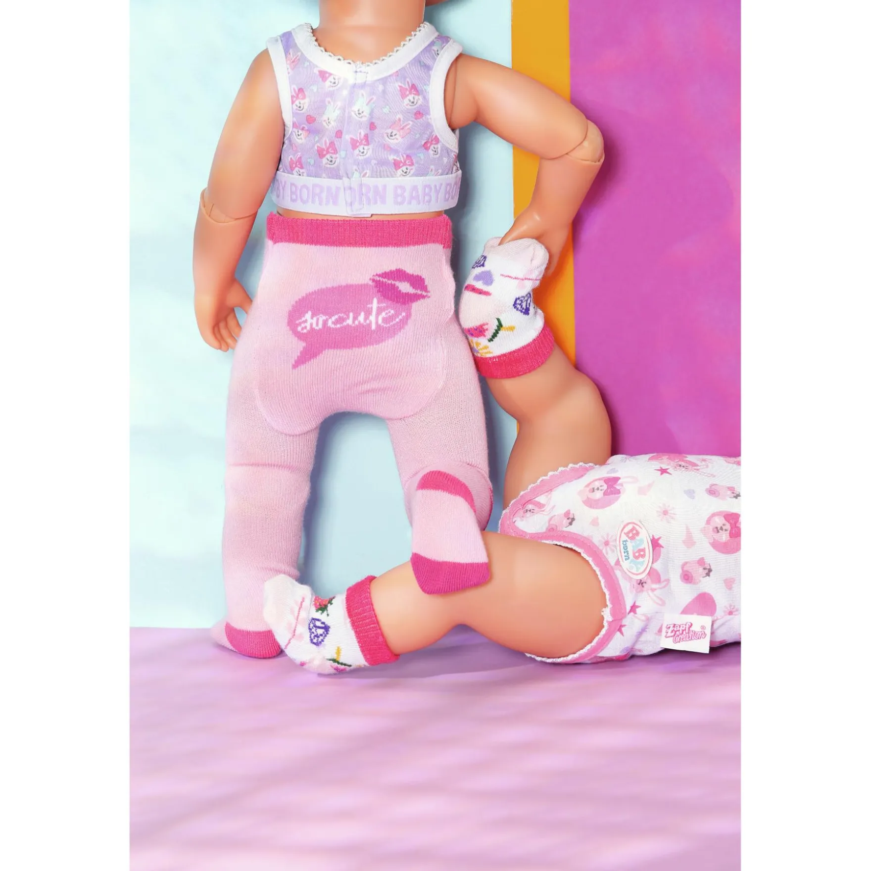 BABY born Tights & Socks, 2 ass. 43cm