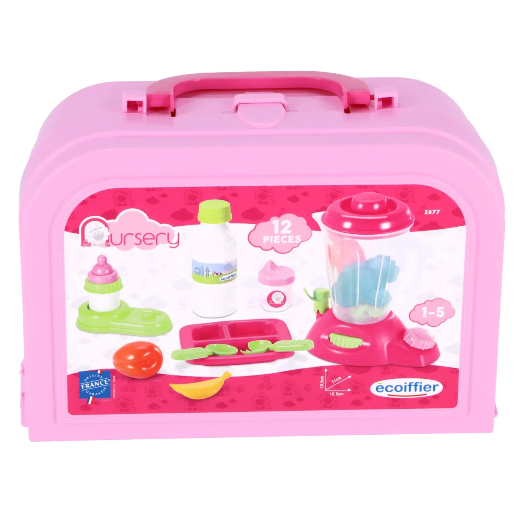 Babymaaltijdset in koffer