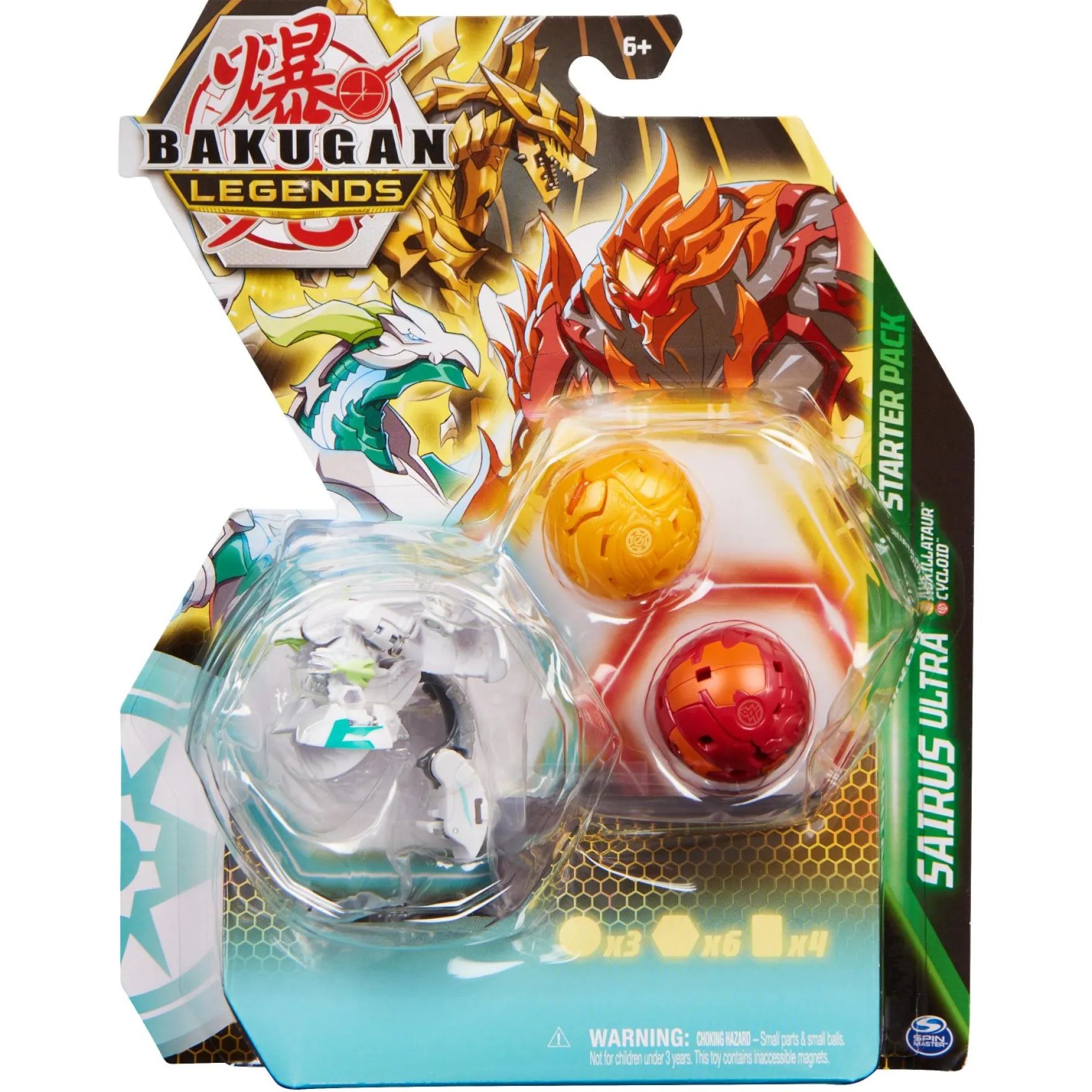 Bakugan Legends S5 Starter Pack 3-pack Assorti