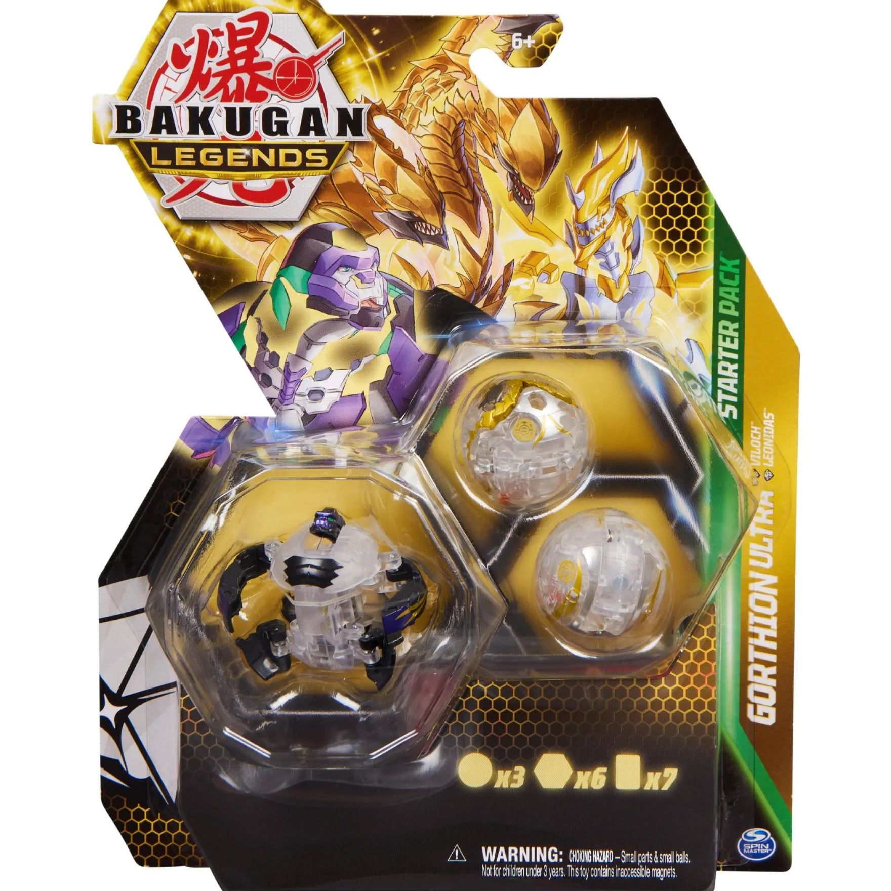 Bakugan Legends S5 Starter Pack 3-pack Assorti