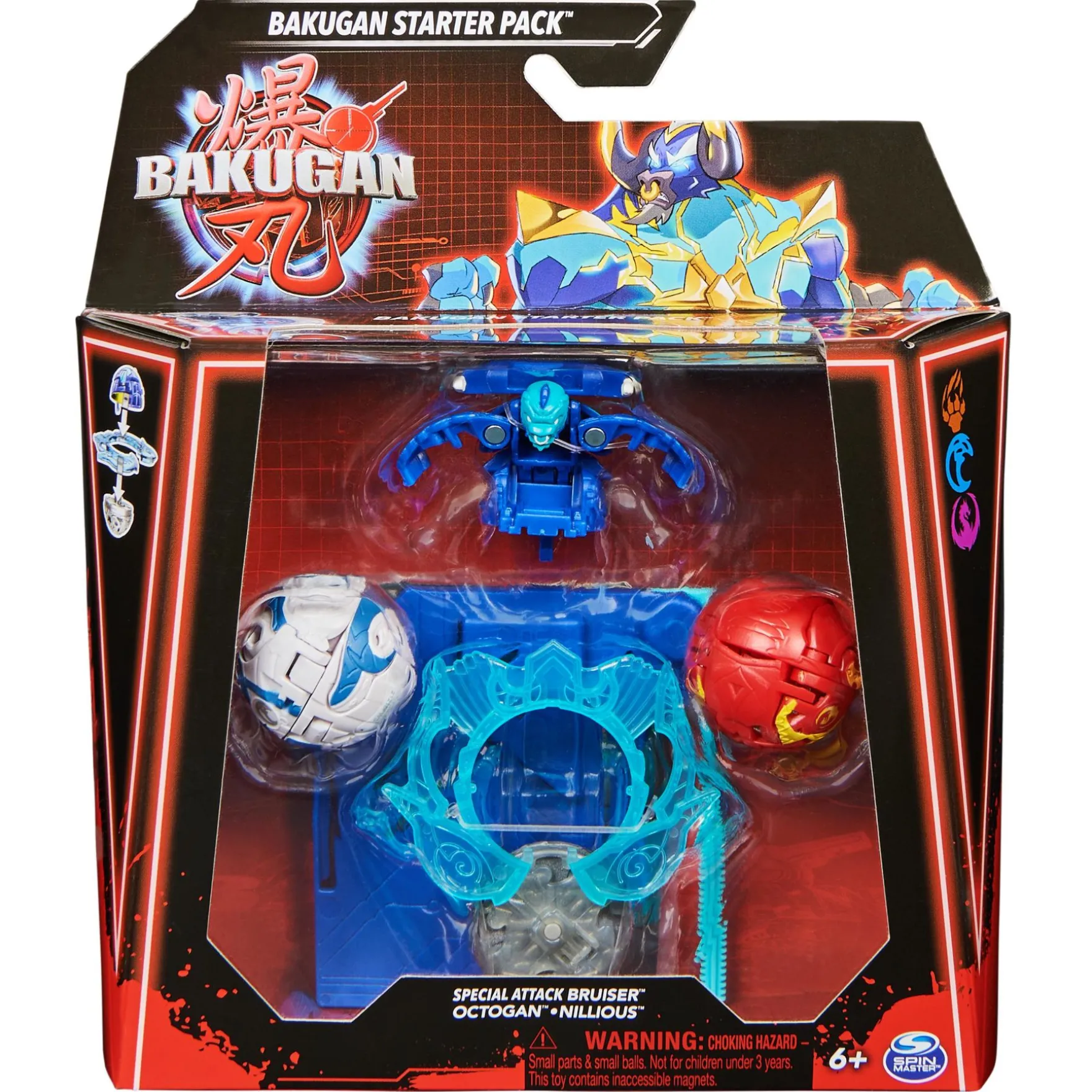 Bakugan Starter Pack 3 Pack Assorti