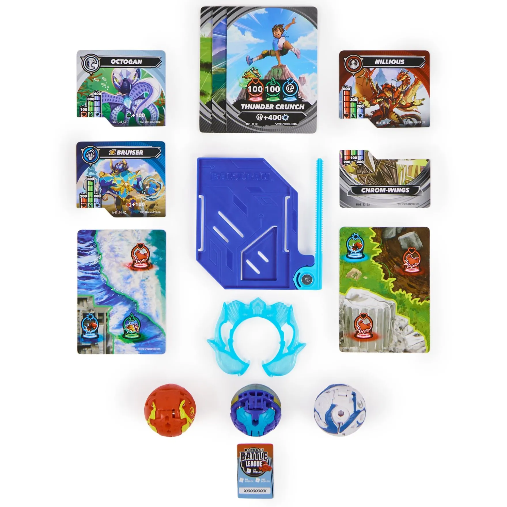 Bakugan Starter Pack 3 Pack Assorti