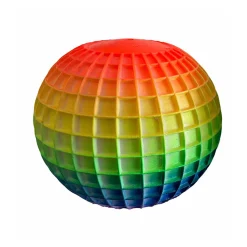 Bal Patroon Jumbo Squishy 10 Cm 2 Assorti