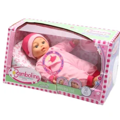 Bambolino pop 40 cm praat 50 Nederlandse zinnen