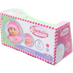 Bambolino pop 40 cm praat 50 Nederlandse zinnen