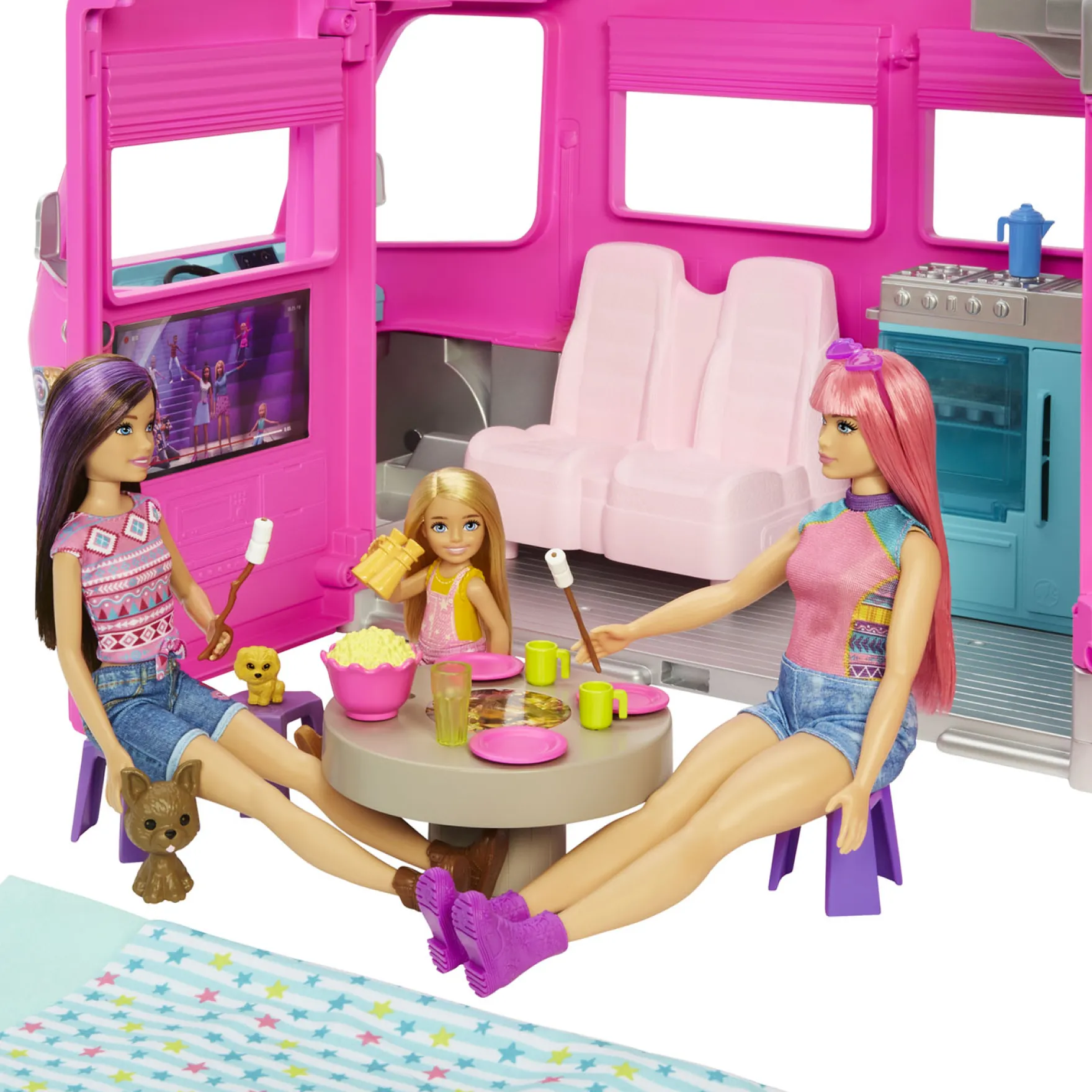 Barbie Ave Dreamcamper Vehicle Playset
