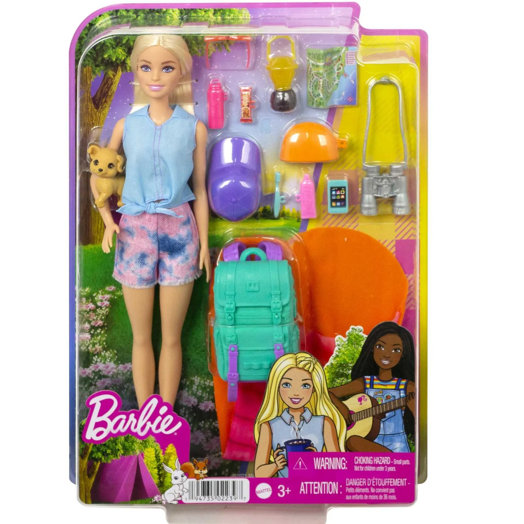 Barbie Camping Doll En Piece Count Malibu