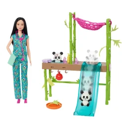 Barbie Career Panda Care & Rescue Speelset