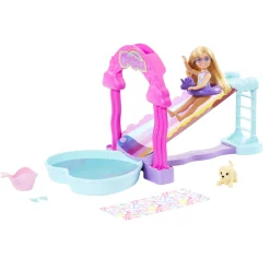 Barbie Chelsea Met Water Glijbaan