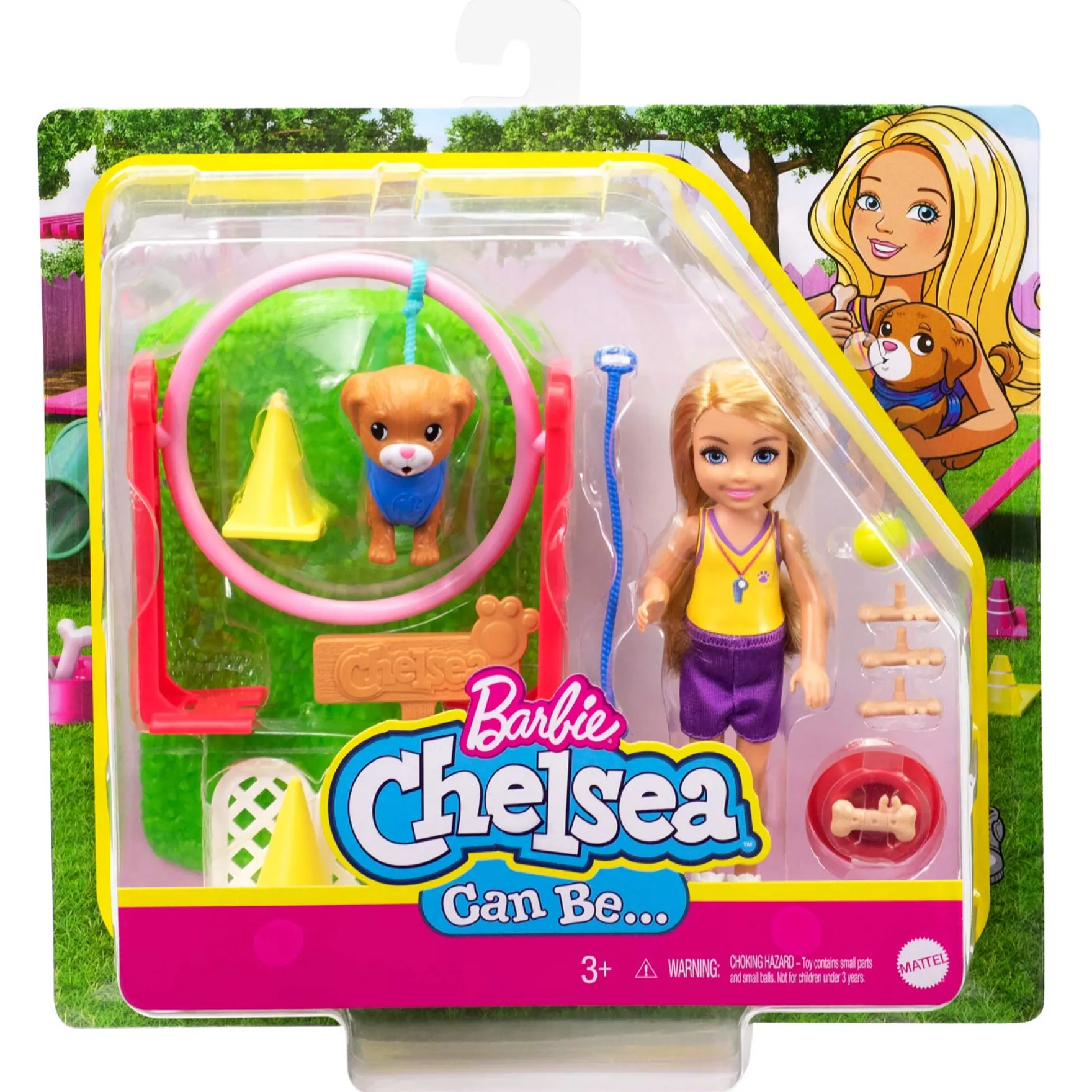 Barbie Chelsea Speelset Hondentrainer of Pizzabakker